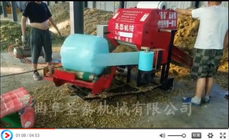 客户加工料为1-2公分的全株玉米秸秆